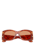 Dolce & Gabbana butterfly sunglasses light brown and brown (British brand)
