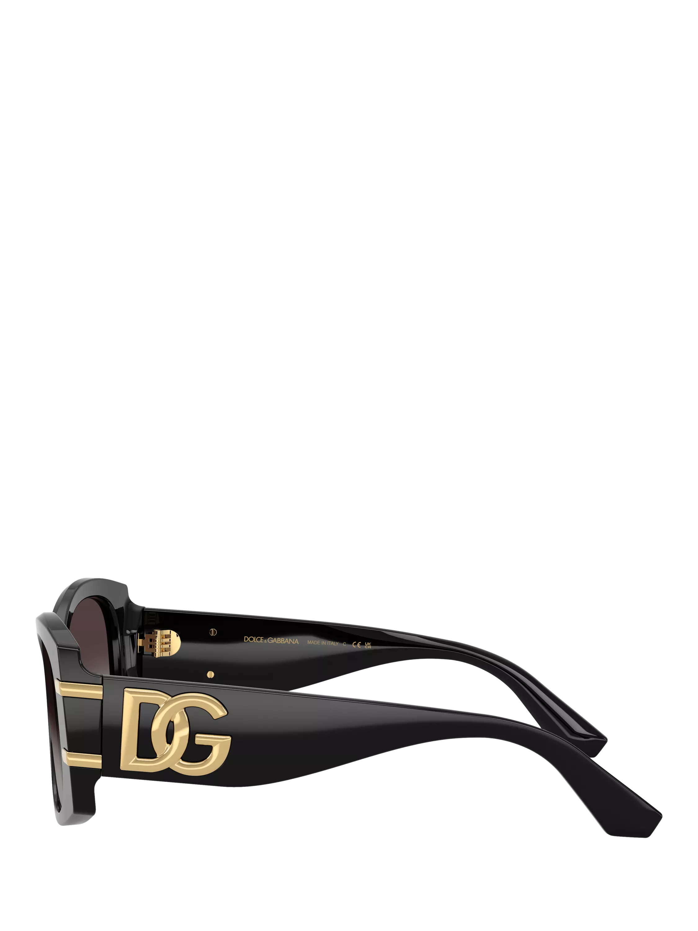 Dolce & Gabbana butterfly sunglasses black purple gradient - British product