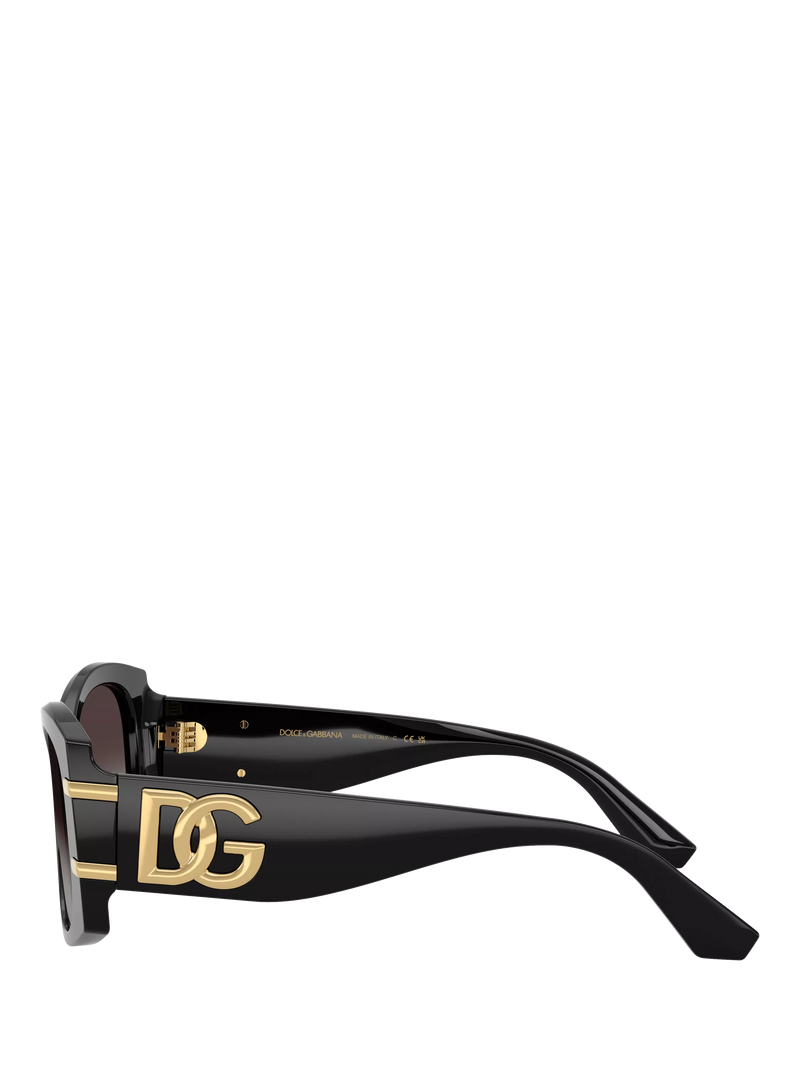 Dolce & Gabbana butterfly sunglasses black purple gradient - British product