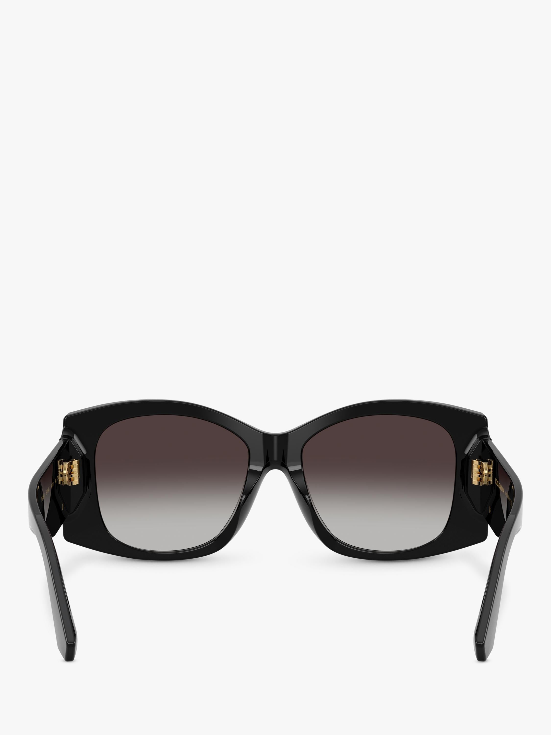 Dolce & Gabbana butterfly sunglasses black purple gradient - British product