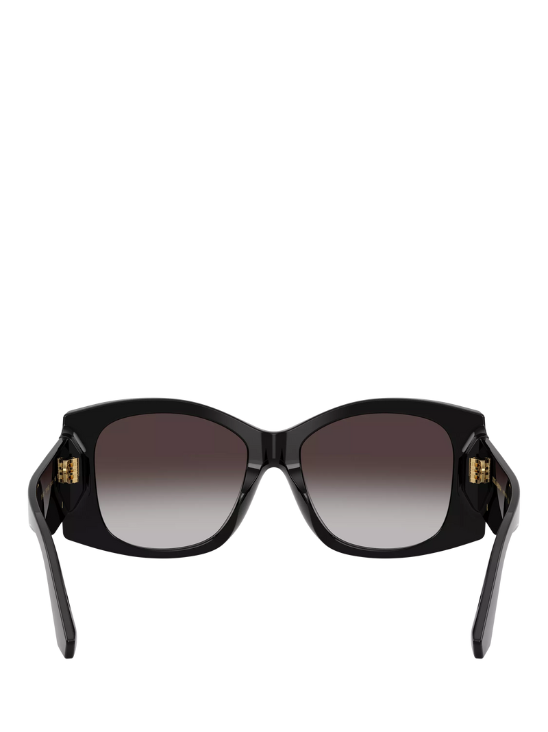 Dolce & Gabbana butterfly sunglasses black purple gradient - British product