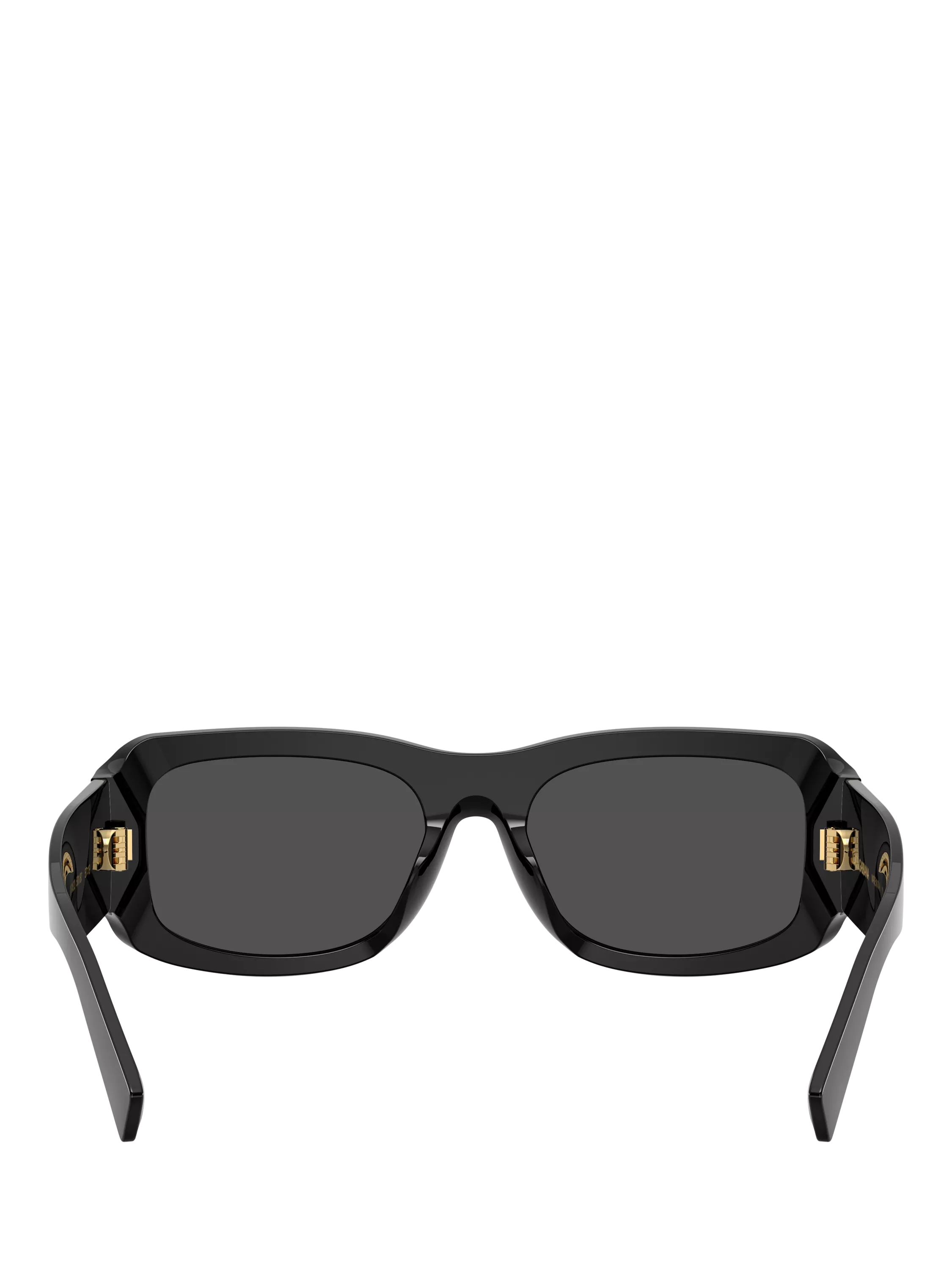 Dolce & Gabbana rectangular black sunglasses, UK version