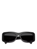 Dolce & Gabbana rectangular black sunglasses, UK version