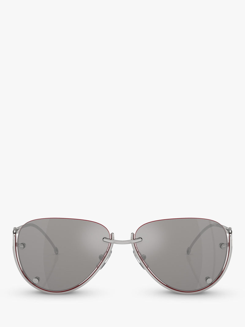 Diesel aviator sunglasses silver metal frame (British brand)