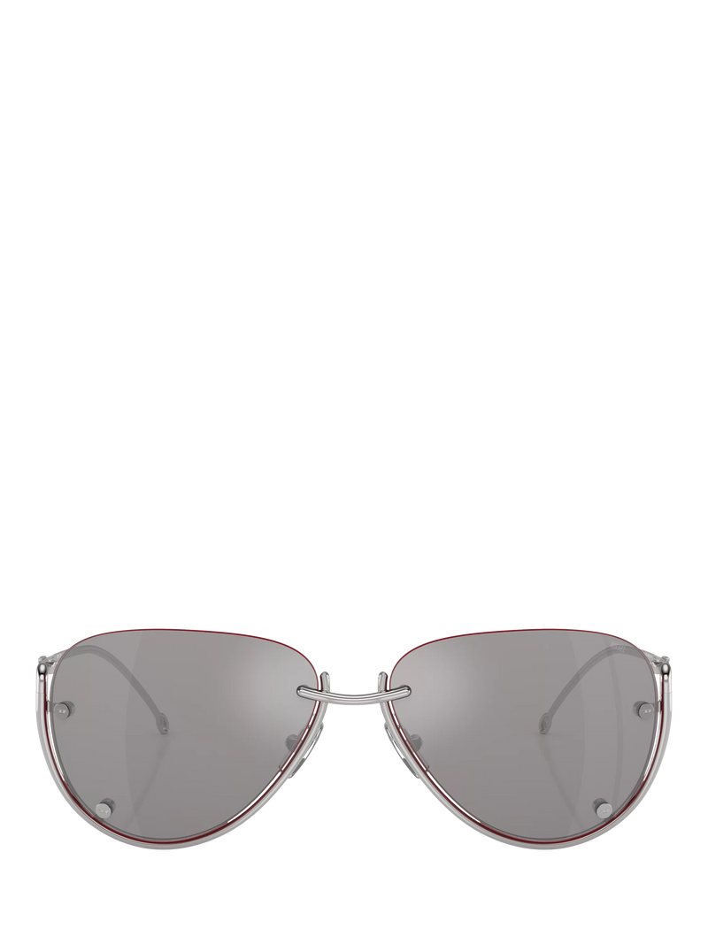 Diesel aviator sunglasses silver metal frame (British brand)