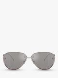 Diesel aviator sunglasses silver metal frame (British brand)