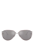 Diesel aviator sunglasses silver metal frame (British brand)