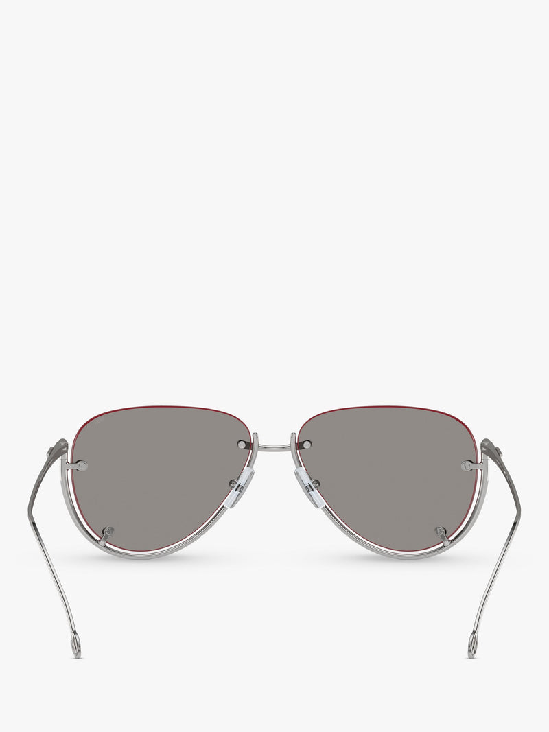 Diesel aviator sunglasses silver metal frame (British brand)