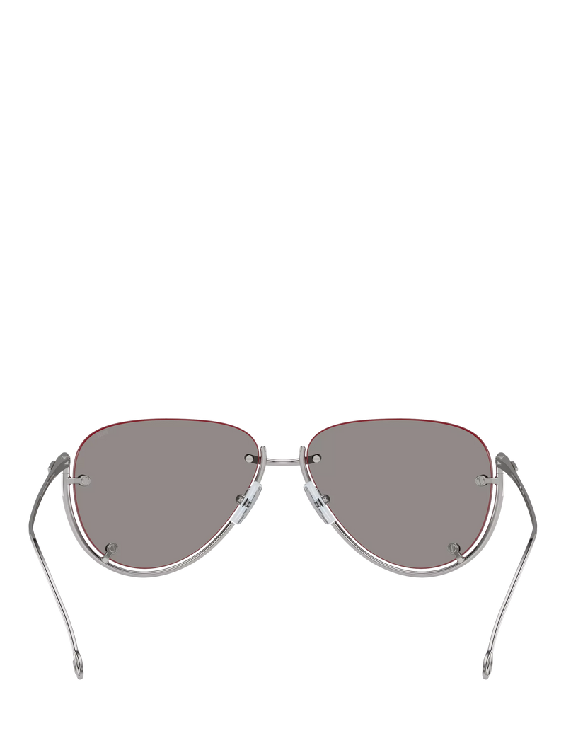 Diesel aviator sunglasses silver metal frame (British brand)