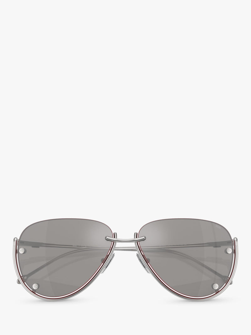 Diesel aviator sunglasses silver metal frame (British brand)
