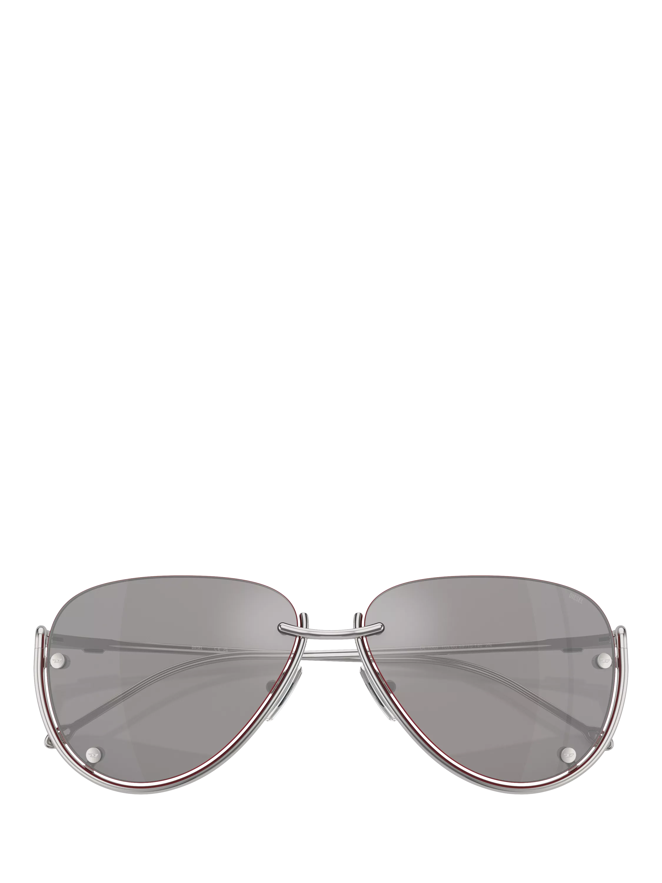 Diesel aviator sunglasses silver metal frame (British brand)