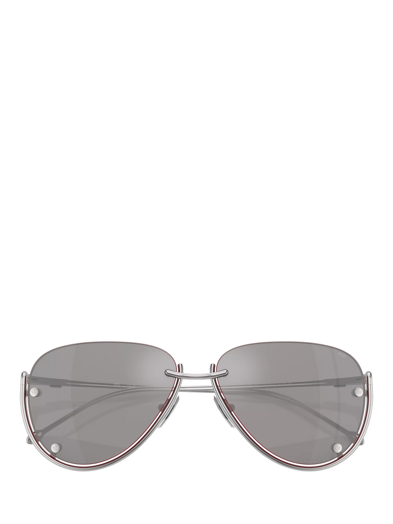 Diesel aviator sunglasses silver metal frame (British brand)