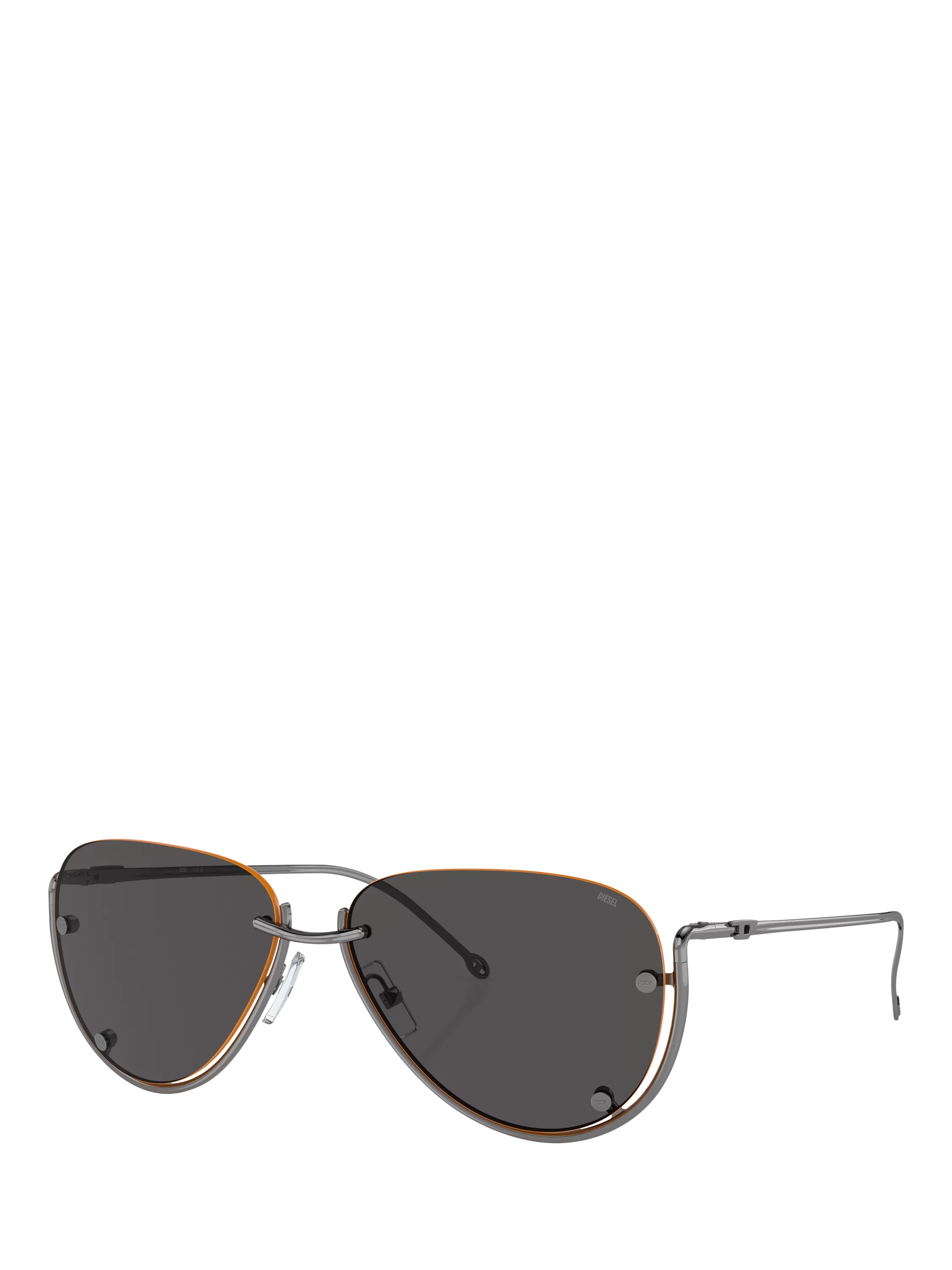 Diesel Aviator sunglasses grey polyamide (British brand)