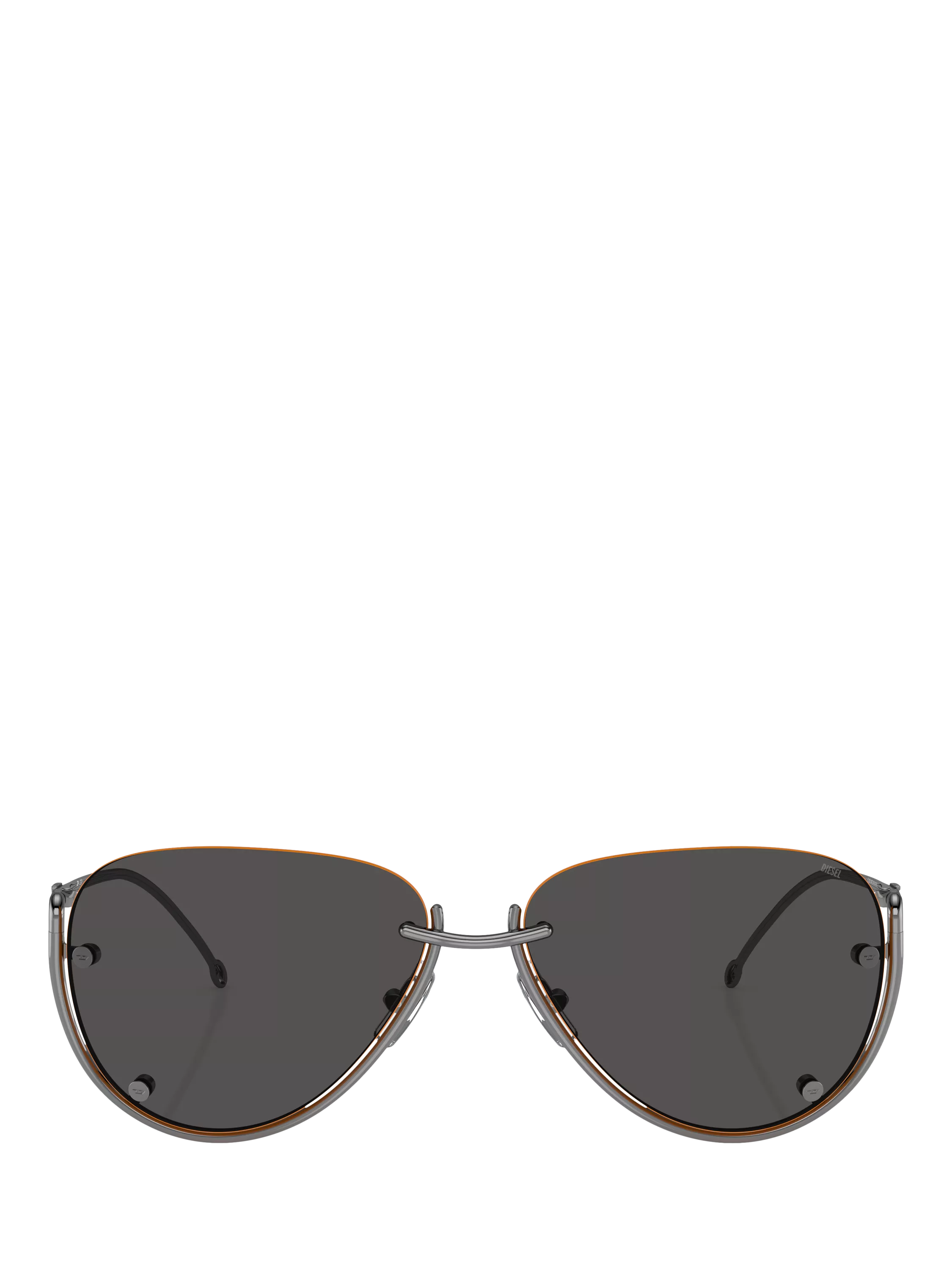 Diesel Aviator sunglasses grey polyamide (British brand)