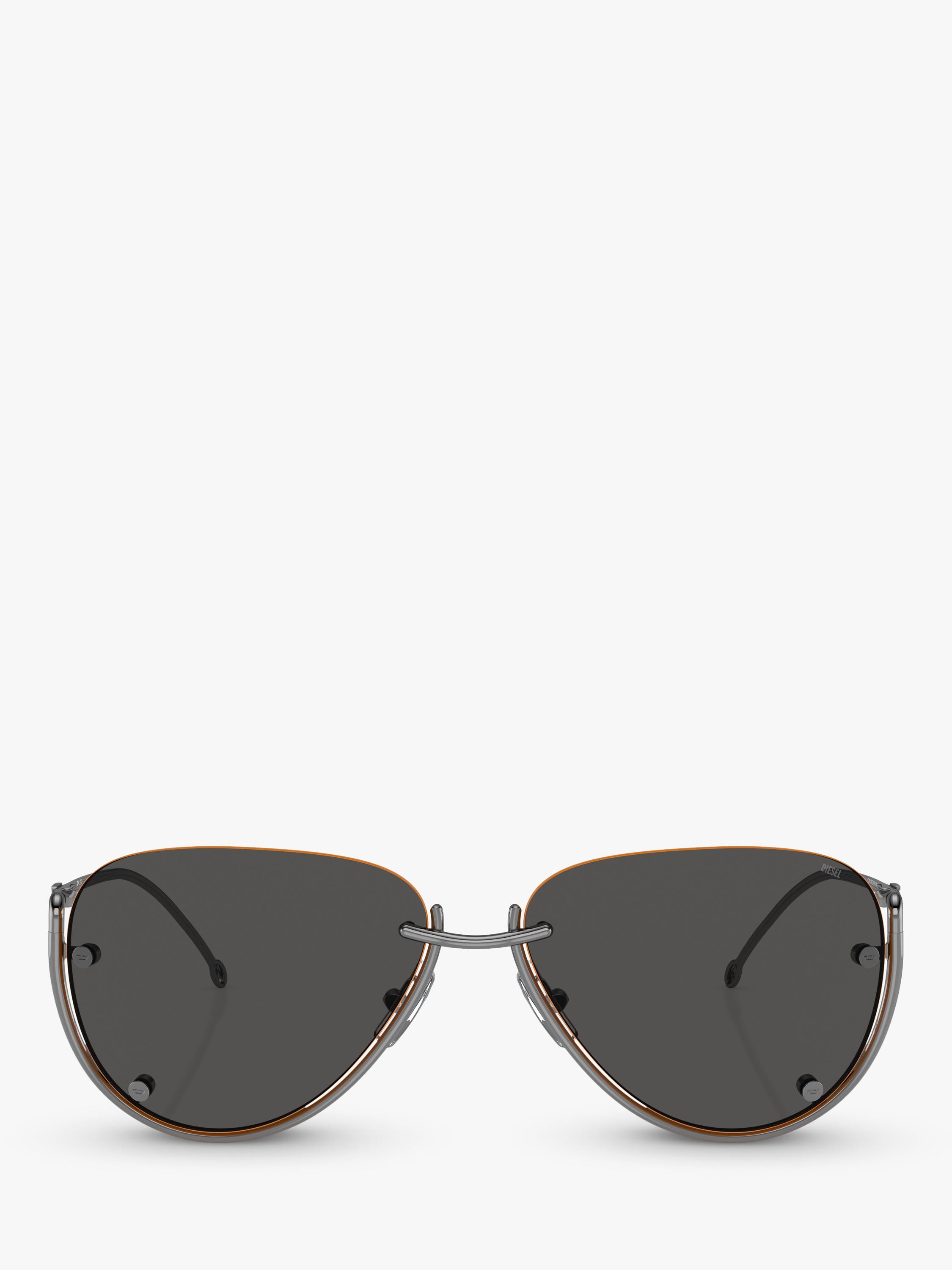 Diesel Aviator sunglasses grey polyamide (British brand)
