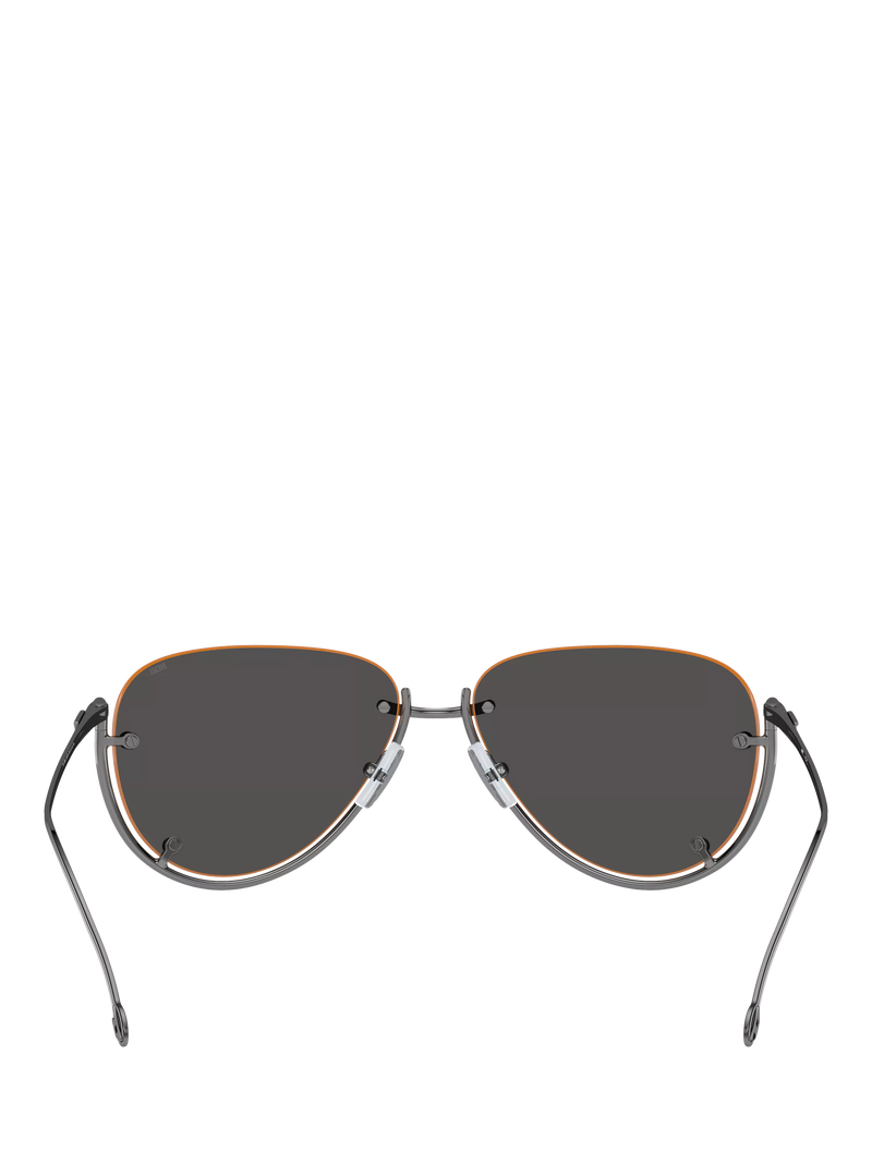 Diesel Aviator sunglasses grey polyamide (British brand)