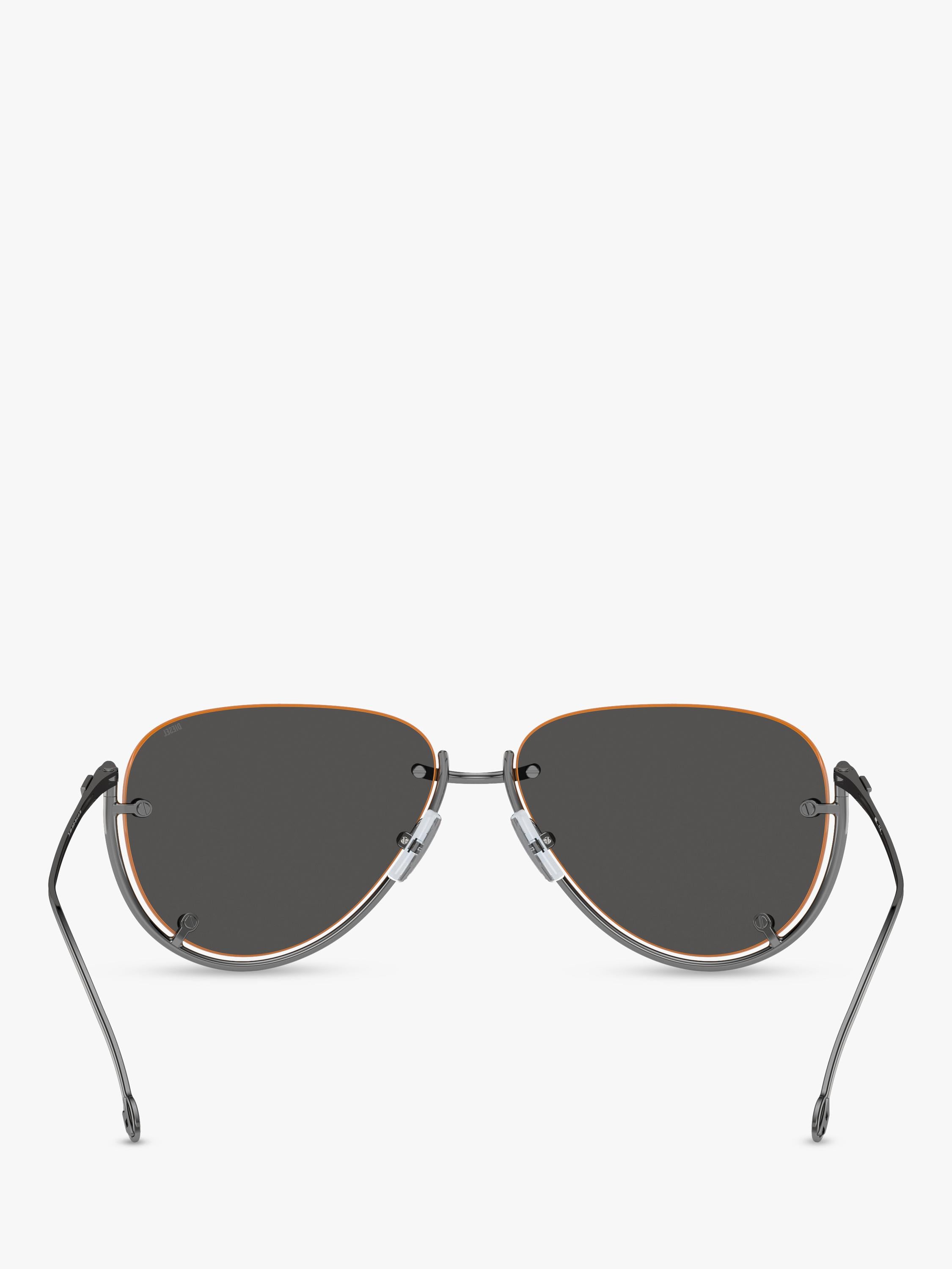 Diesel Aviator sunglasses grey polyamide (British brand)