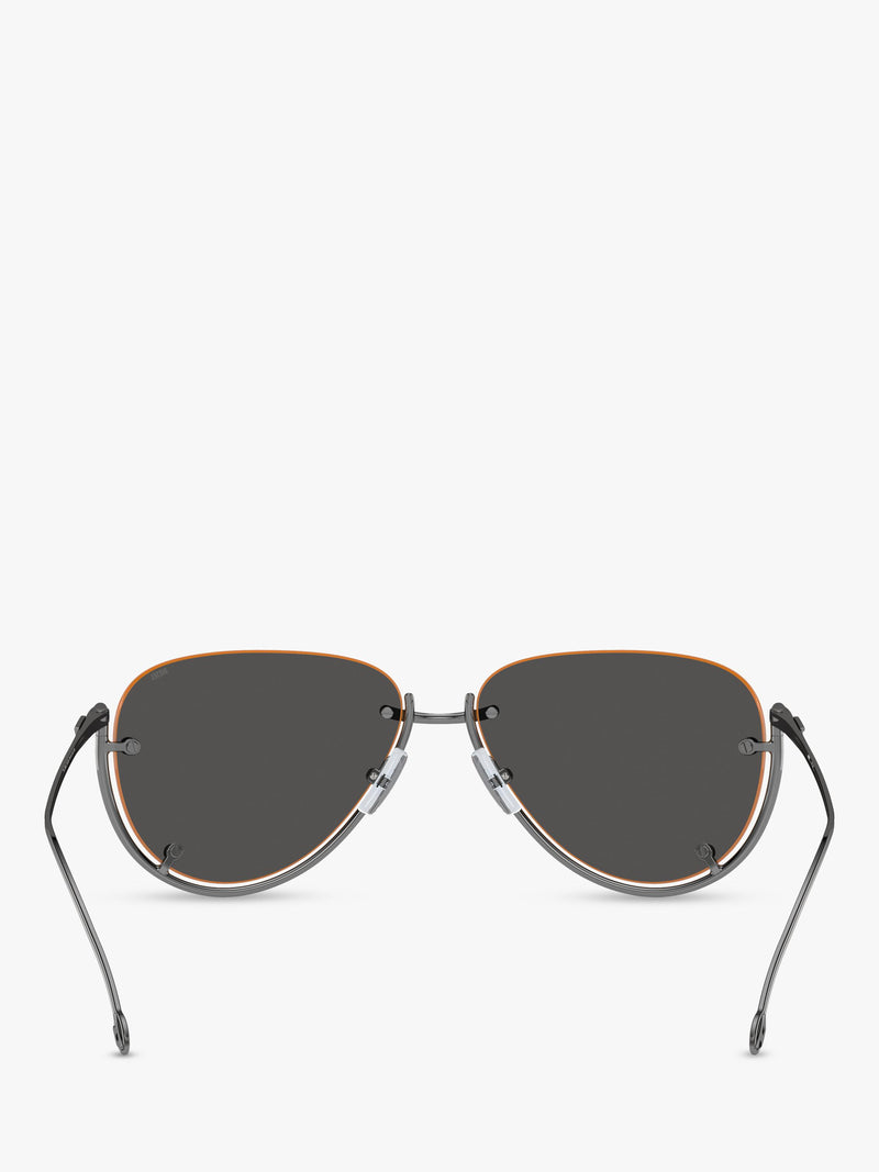 Diesel Aviator sunglasses grey polyamide (British brand)