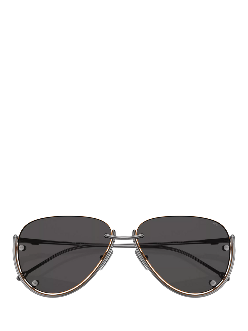 Diesel Aviator sunglasses grey polyamide (British brand)