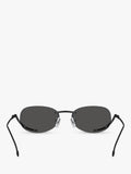 Diesel oval sunglasses black with metal frame - British product