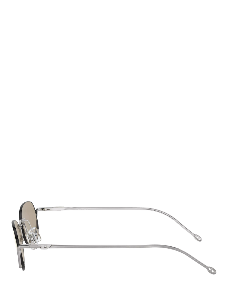 Diesel oval sunglasses in gold, imported from the UK
