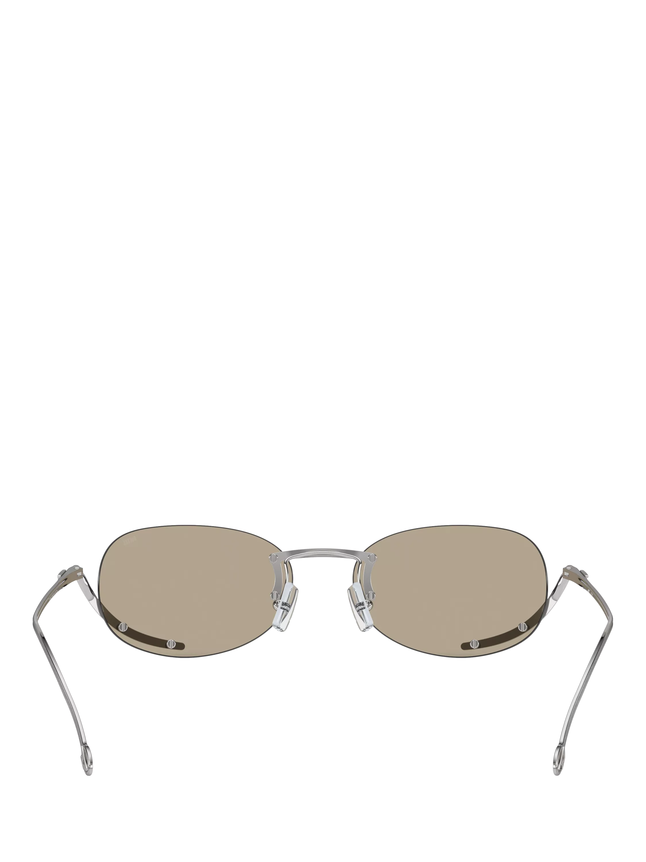 Diesel oval sunglasses in gold, imported from the UK