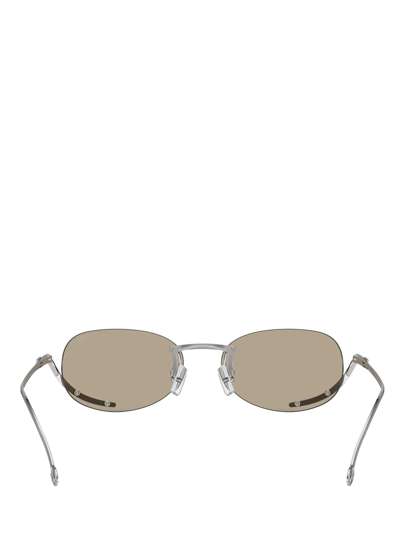 Diesel oval sunglasses in gold, imported from the UK