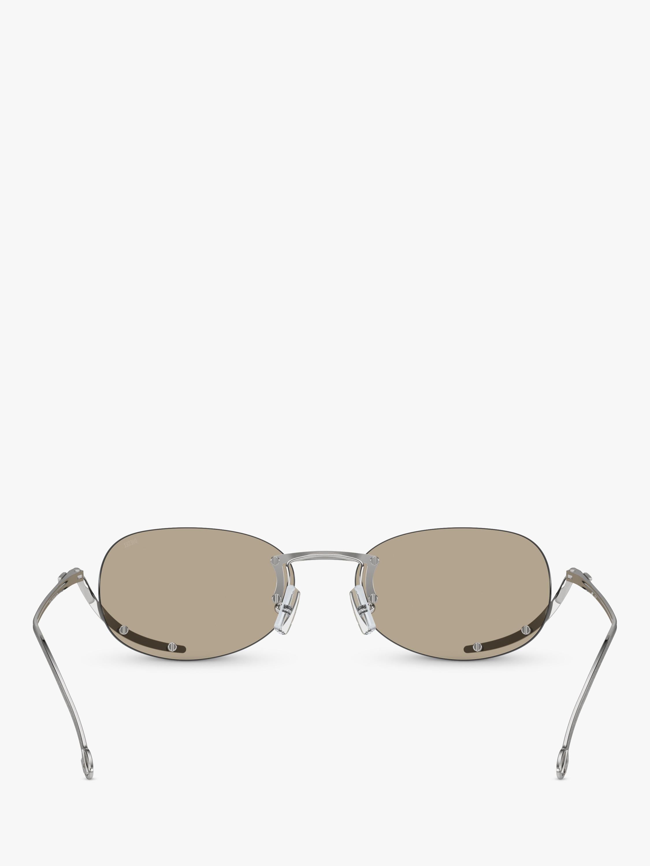 Diesel oval sunglasses in gold, imported from the UK