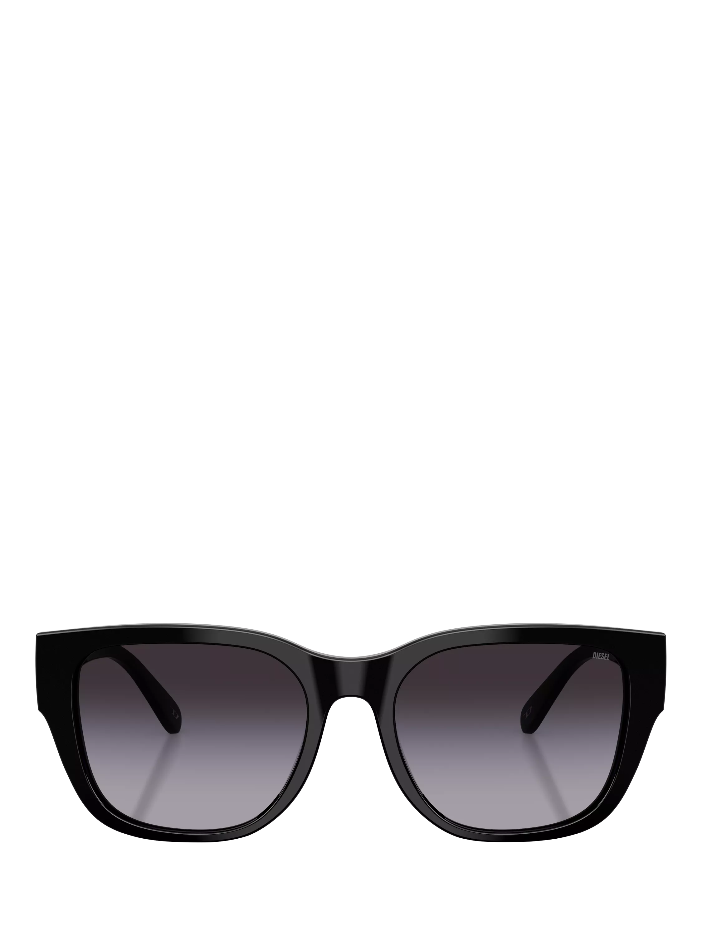 Diesel unisex square sunglasses black, imported from the UK