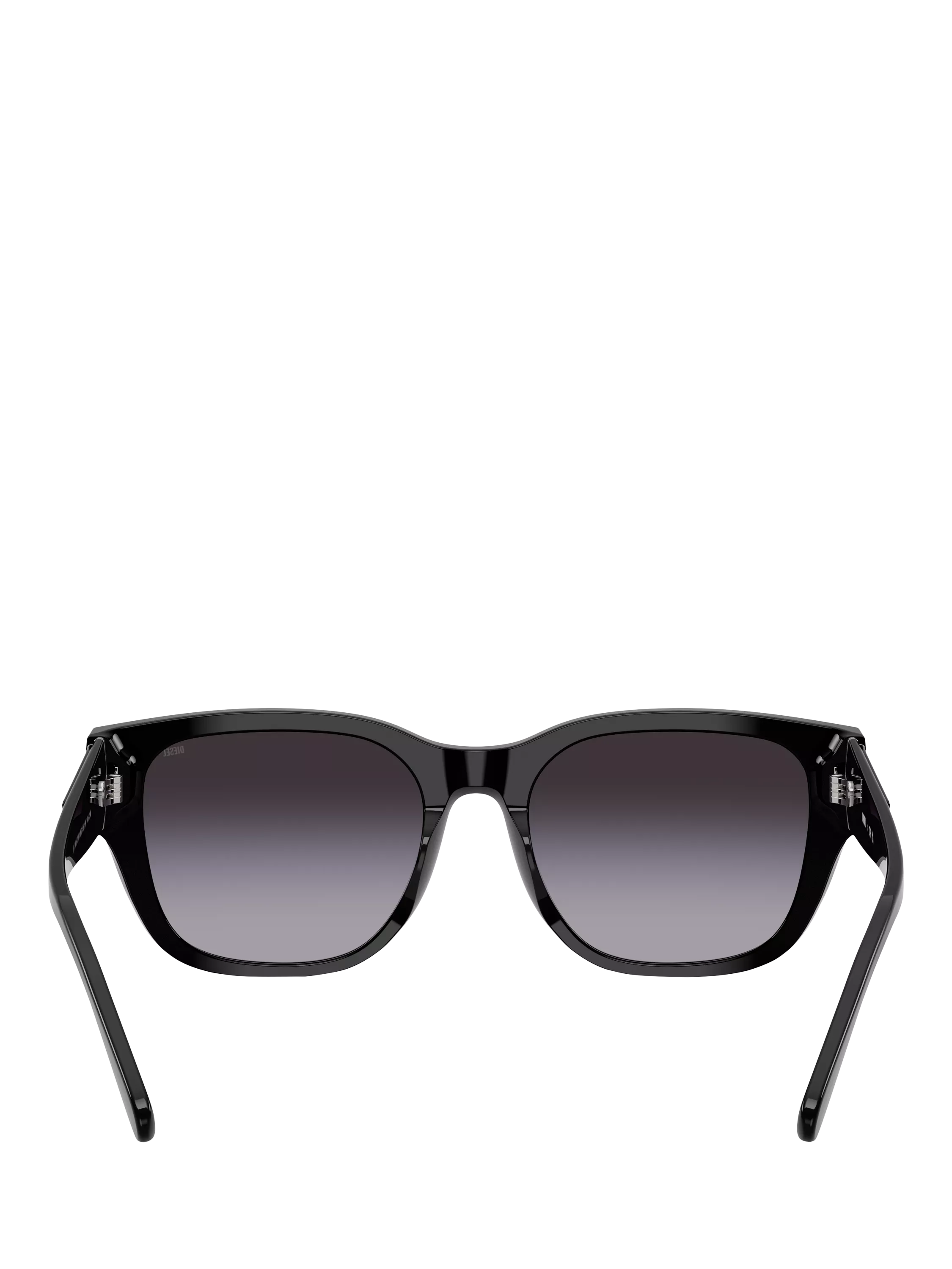Diesel unisex square sunglasses black, imported from the UK
