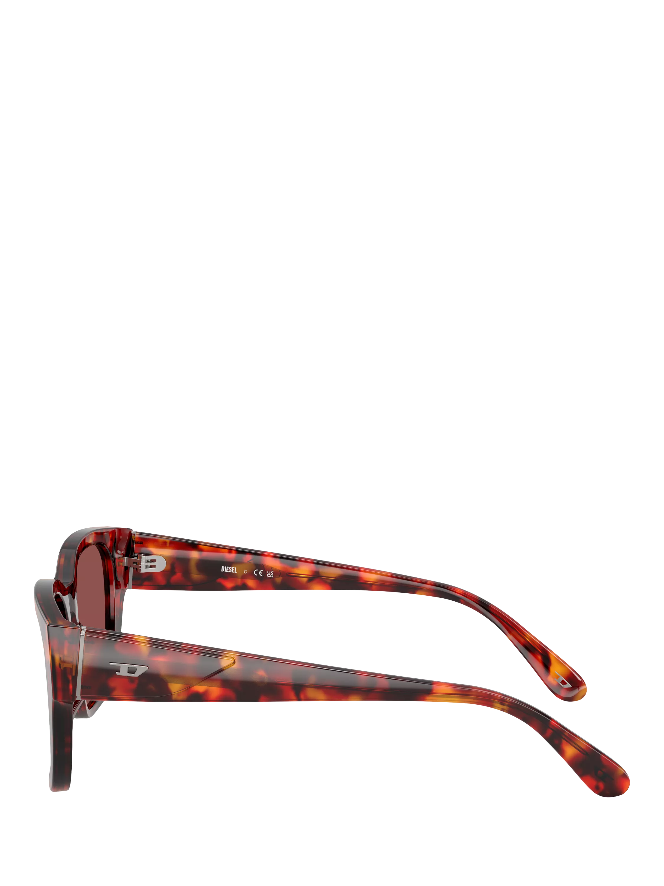 Diesel square sunglasses brown 53mm lens (British brand)