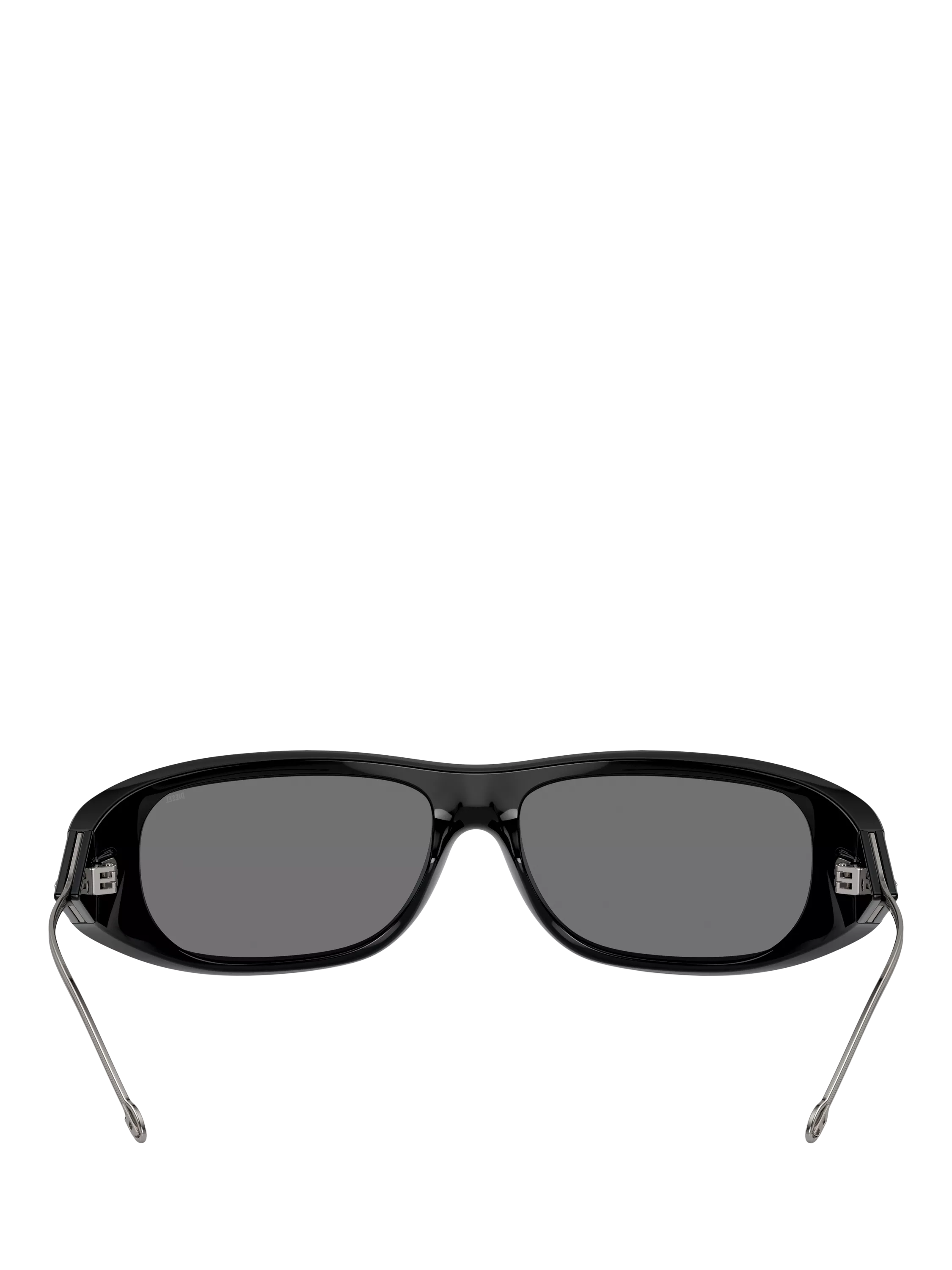 Diesel DL3001 wrap sunglasses black grey, imported from the UK