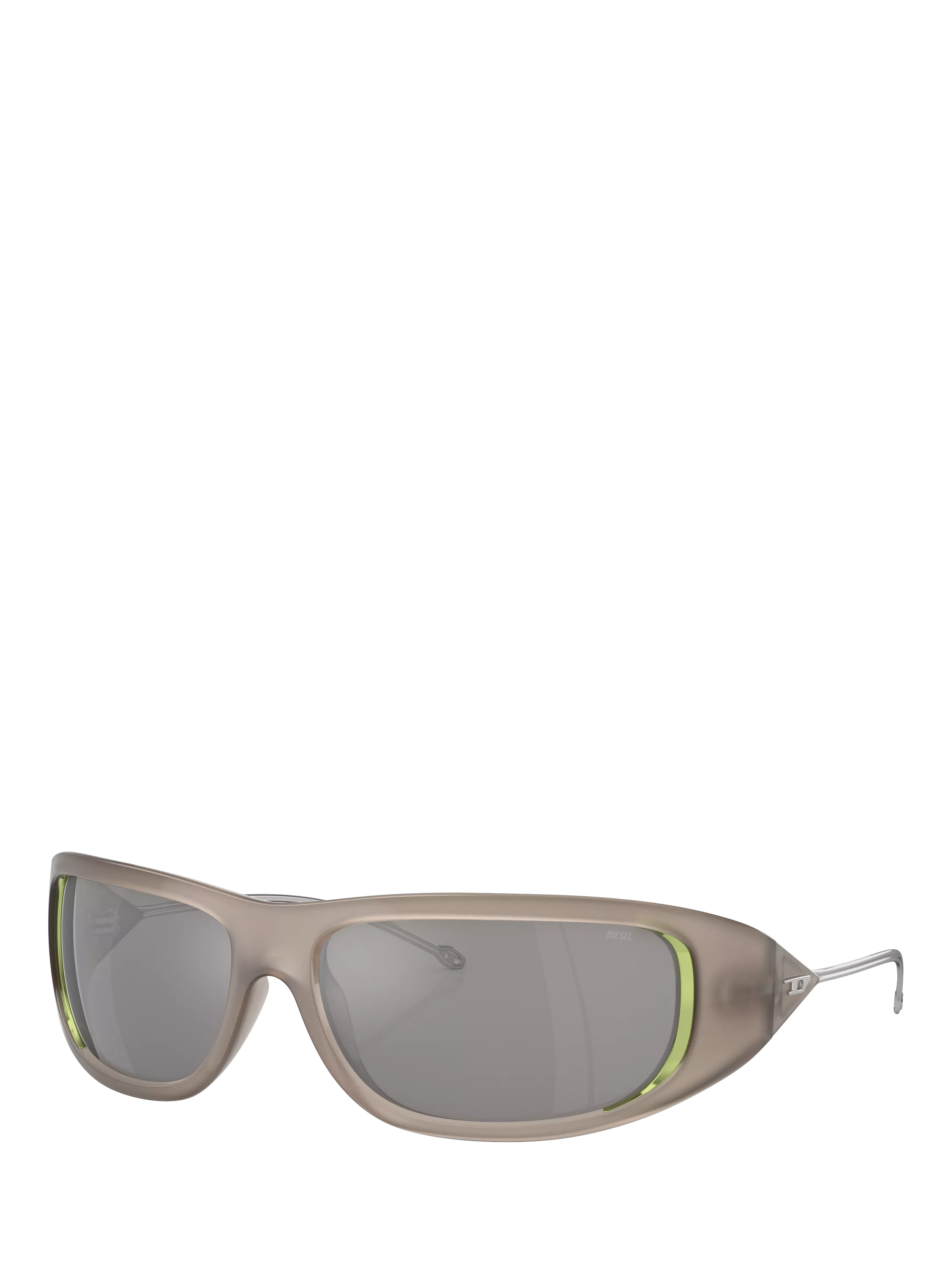 Diesel DL3001 wrap sunglasses in grey - British product