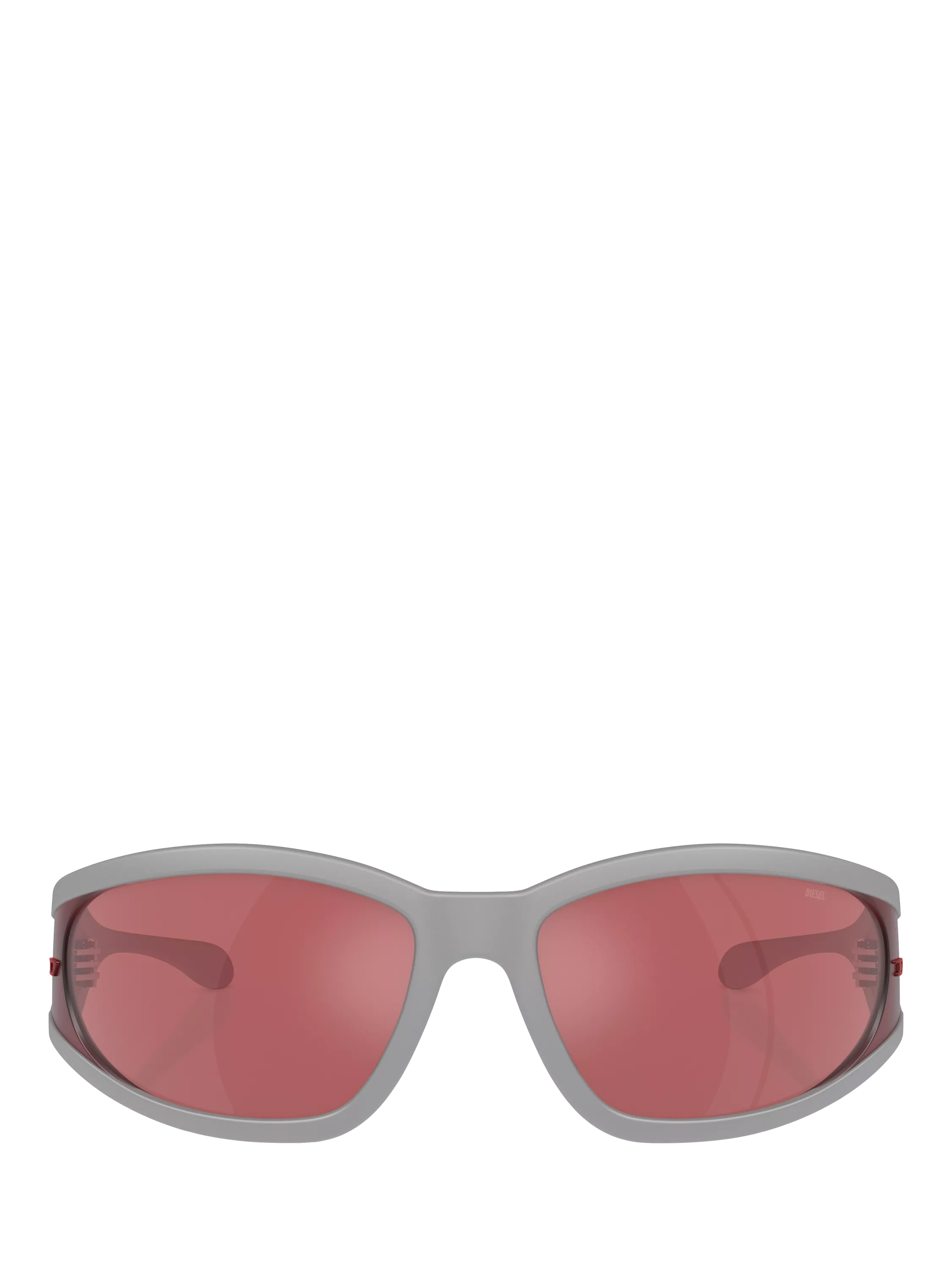 Diesel pillow sunglasses grey red, imported from the UK
