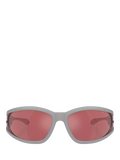 Diesel pillow sunglasses grey red, imported from the UK