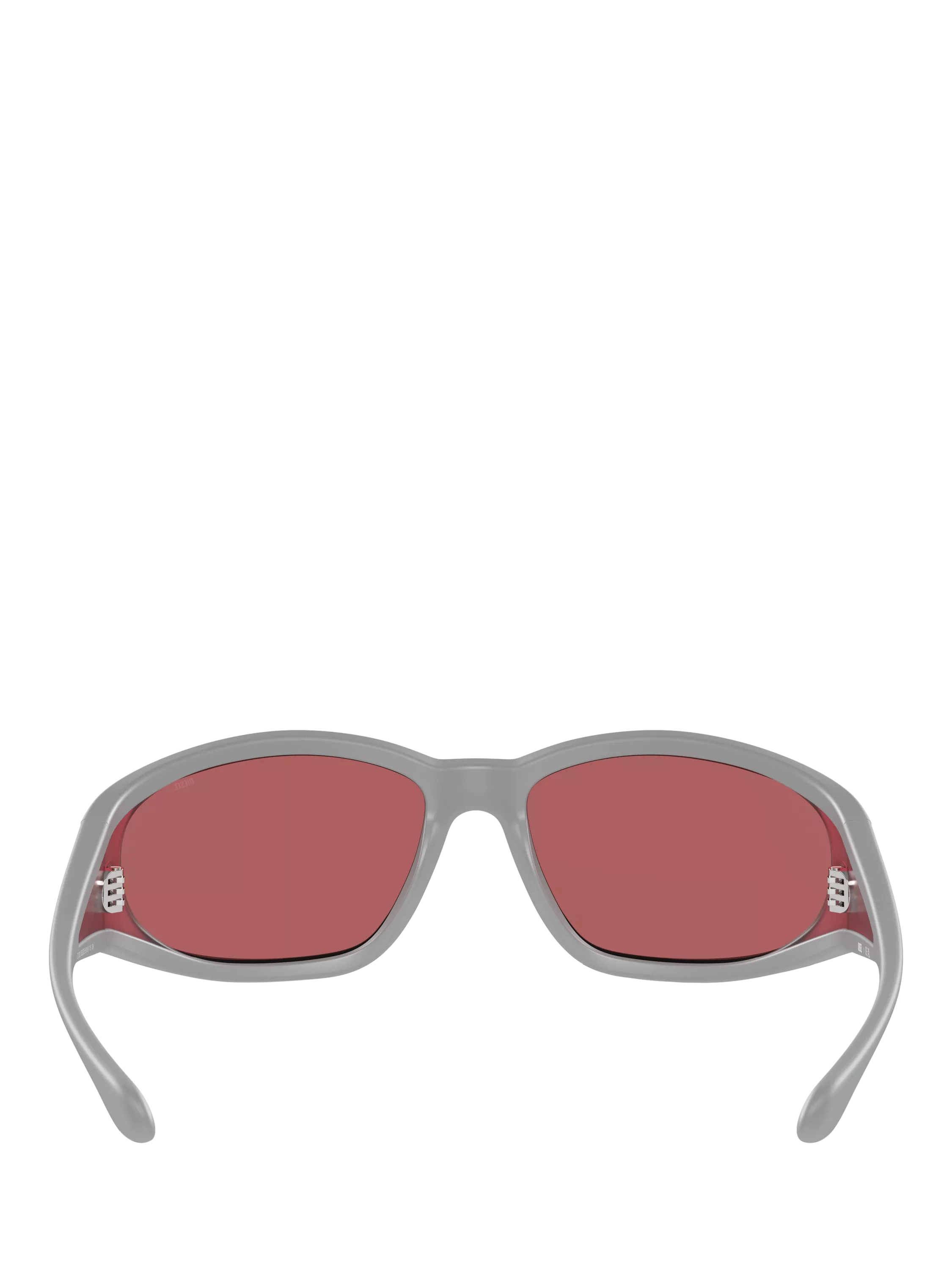 Diesel pillow sunglasses grey red, imported from the UK