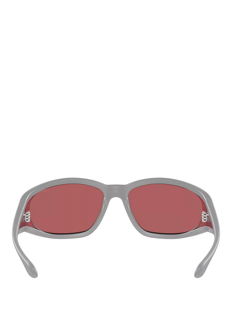 Diesel pillow sunglasses grey red, imported from the UK