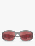 Diesel pillow sunglasses grey red, imported from the UK