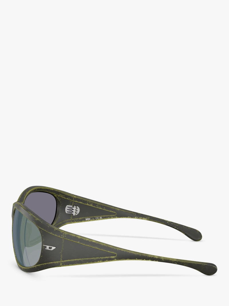 Diesel pillow sunglasses DL3002 multi frame, UK version