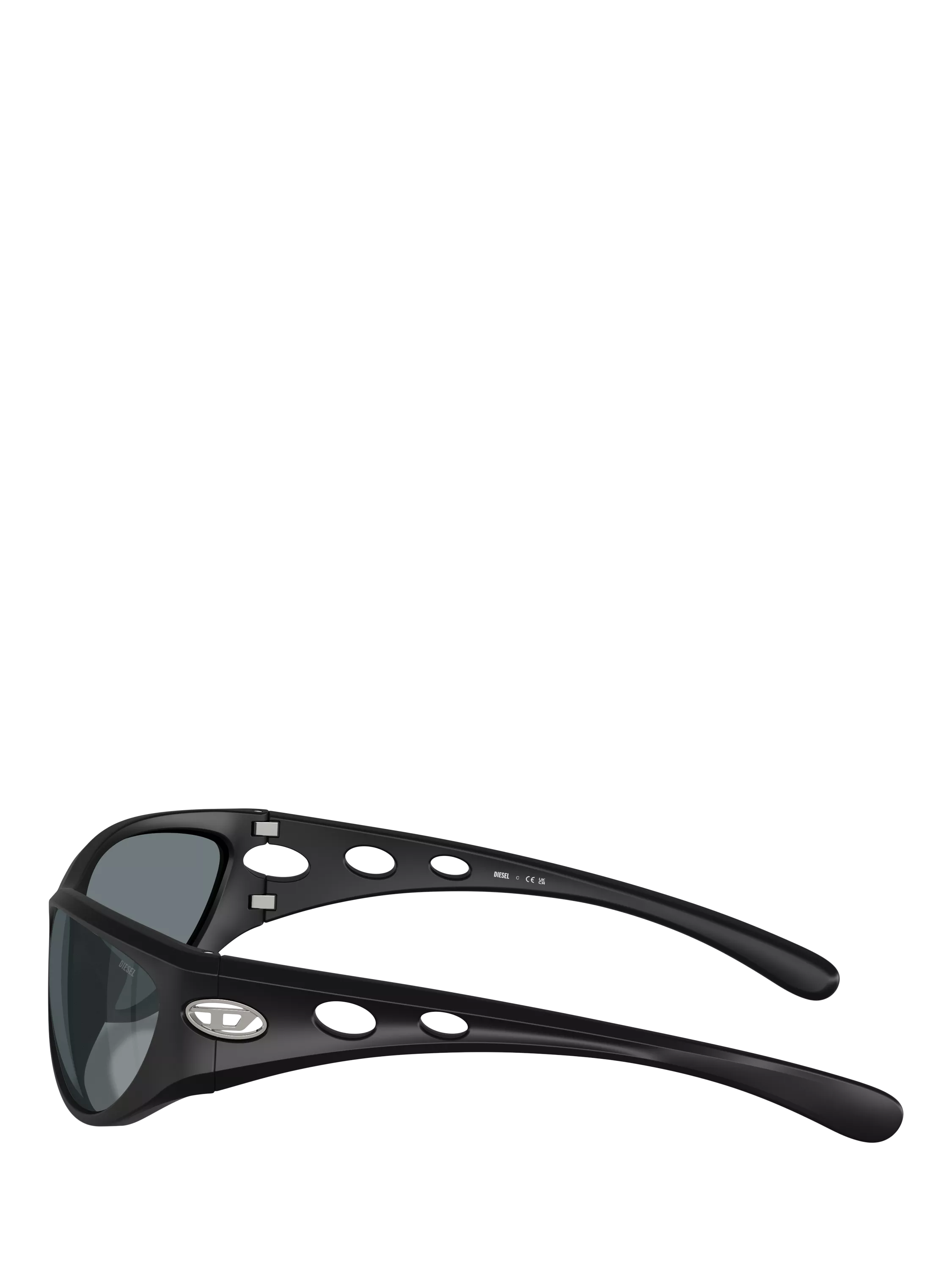 Diesel cat eye sunglasses black polyamide lenses - British product