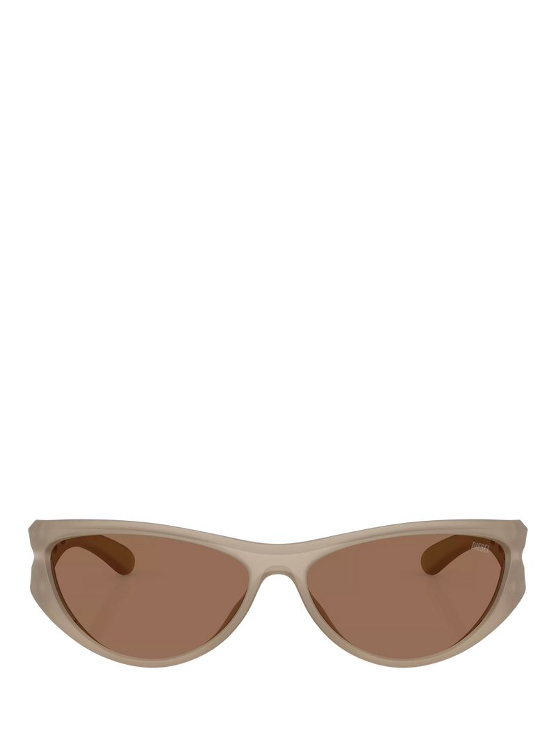 Diesel cat eye sunglasses grey frame, imported from the UK