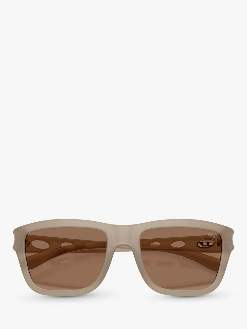 Diesel square sunglasses 55mm lens, imported from the UK