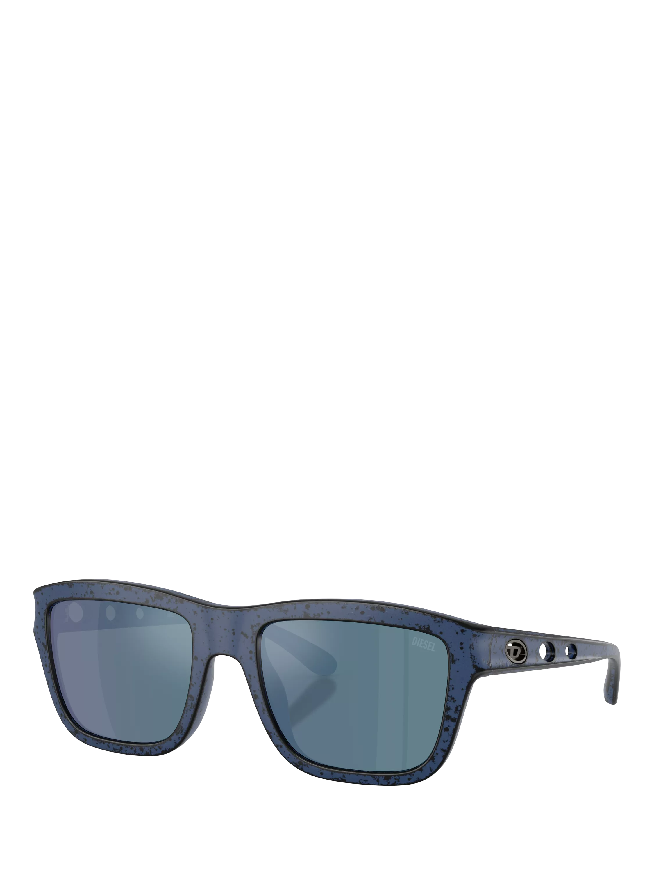 Diesel blue square sunglasses, UK version