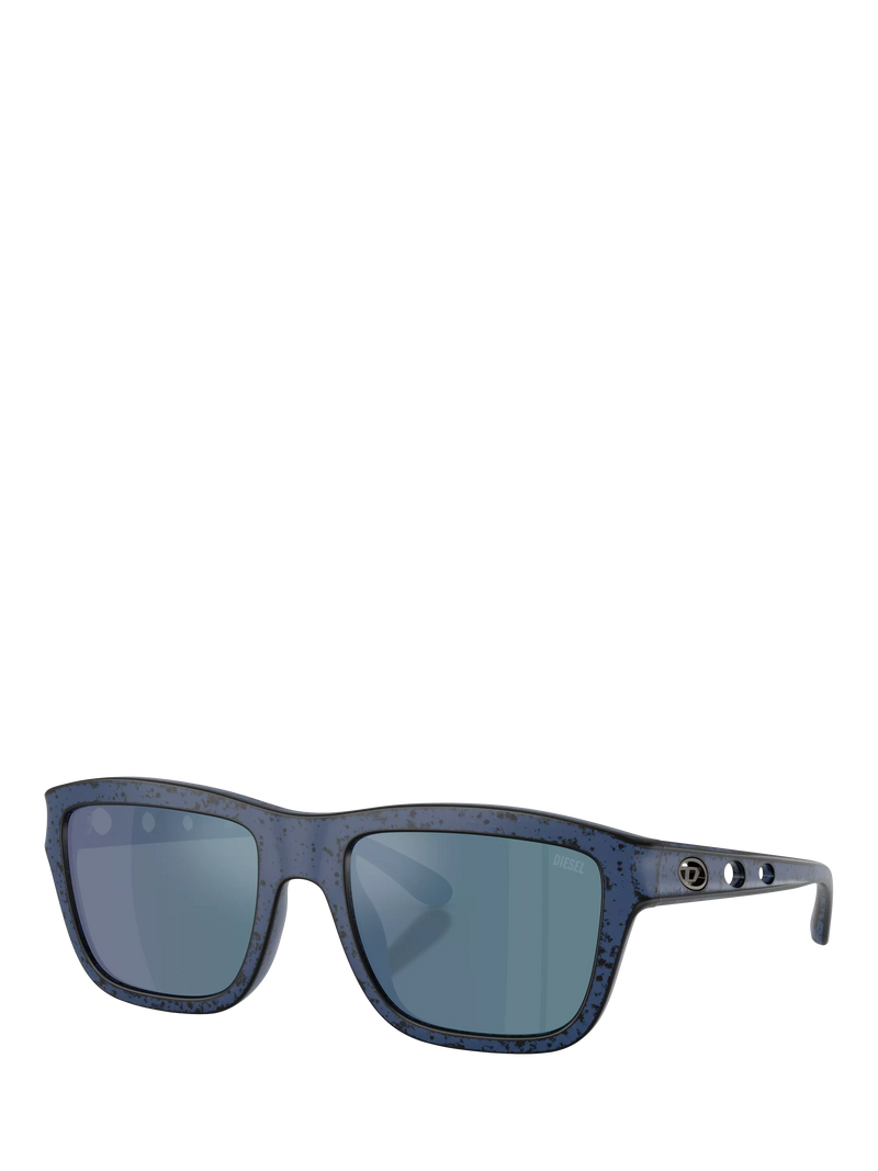 Diesel blue square sunglasses, UK version