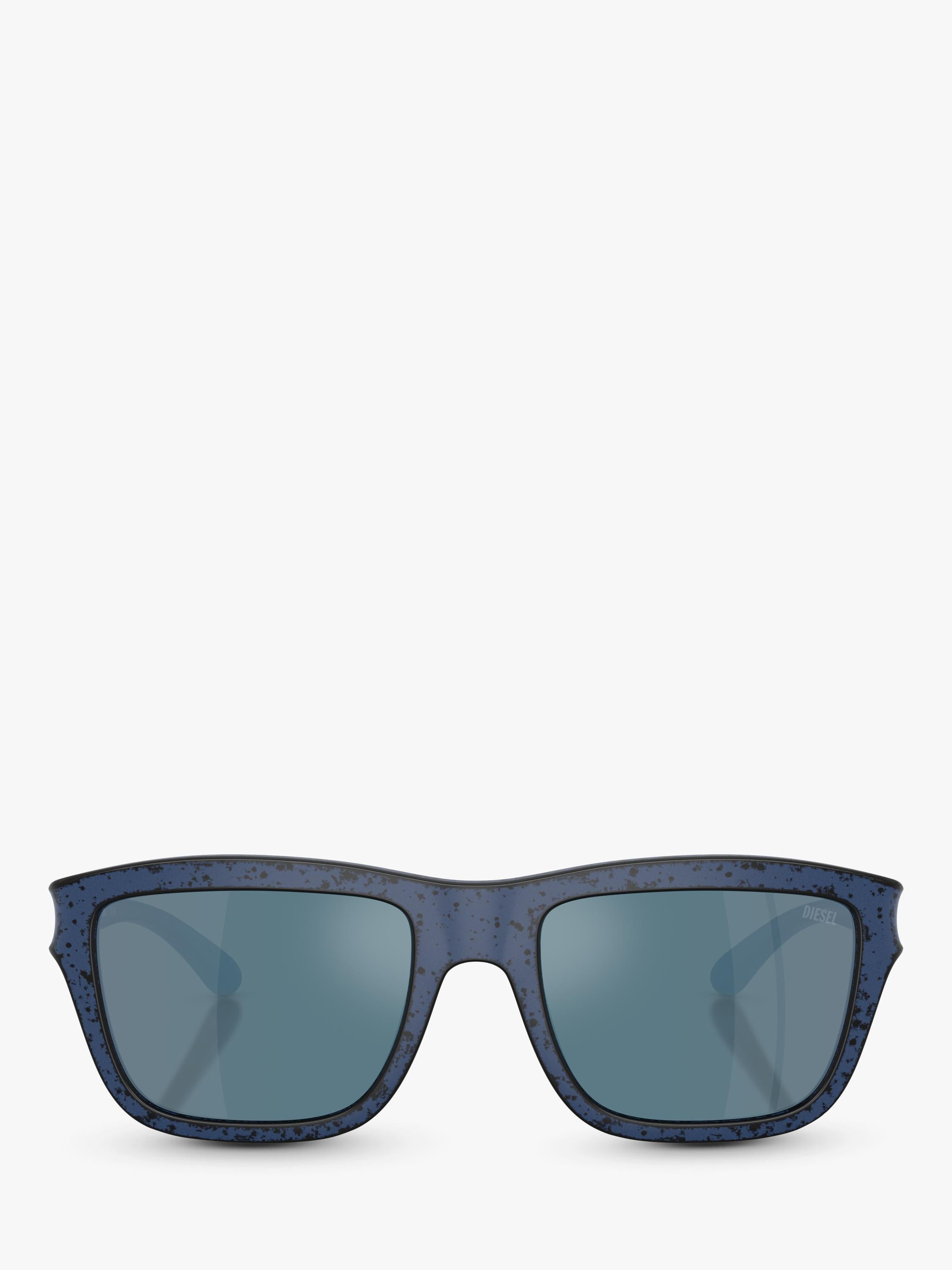 Diesel blue square sunglasses, UK version