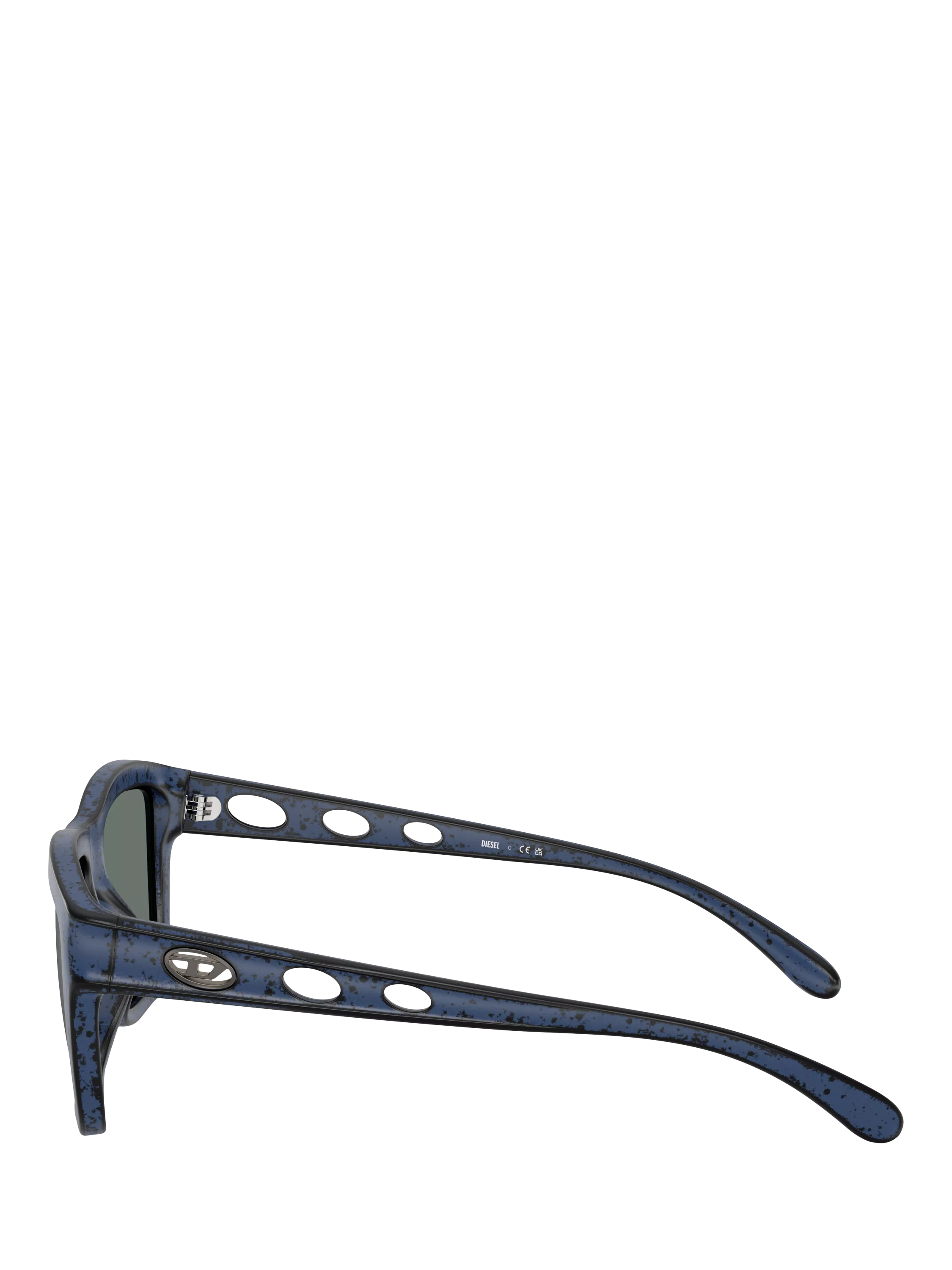 Diesel blue square sunglasses, UK version