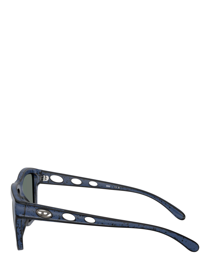 Diesel blue square sunglasses, UK version