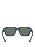 Diesel blue square sunglasses, UK version
