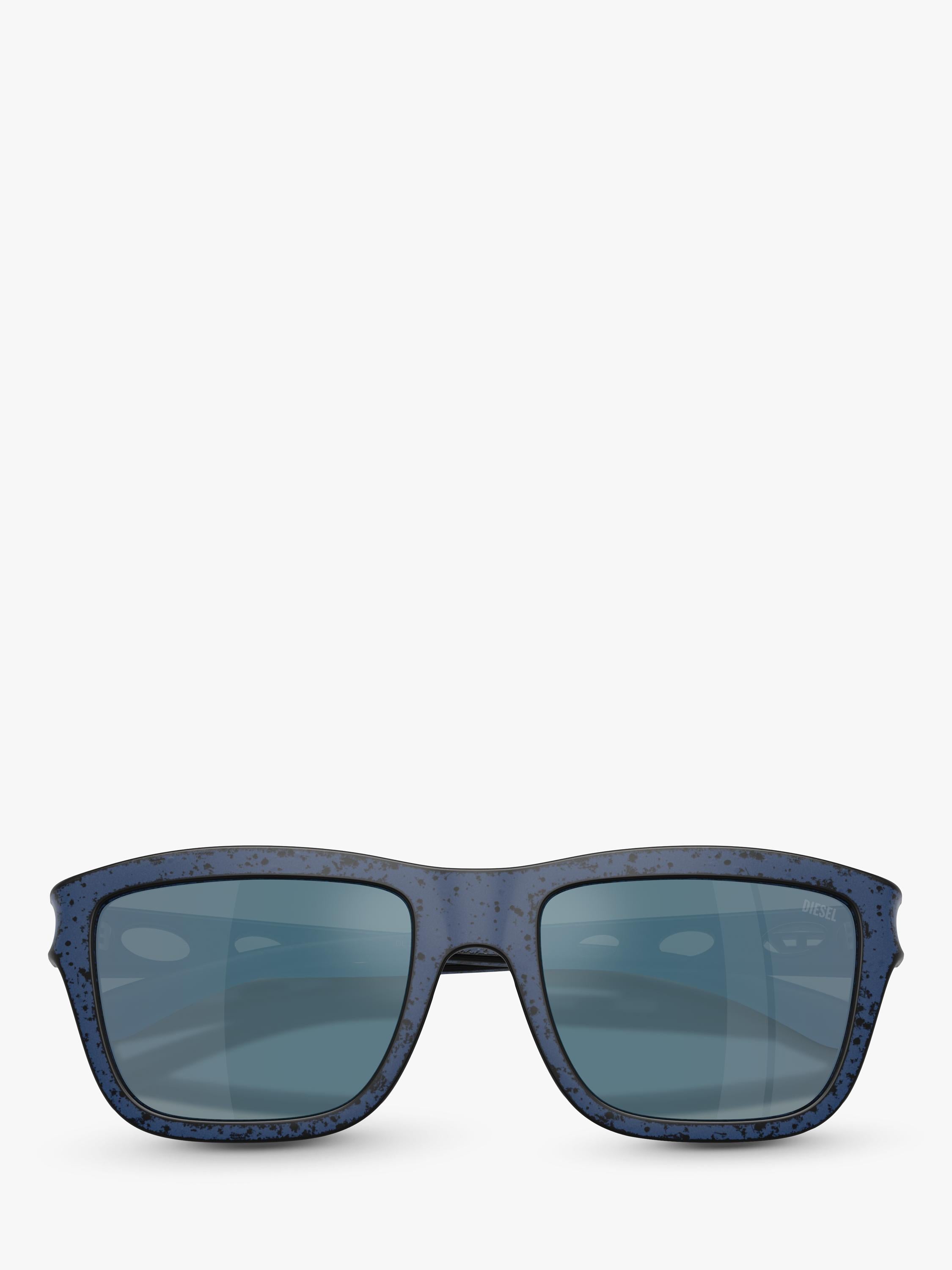 Diesel blue square sunglasses, UK version