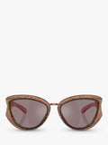 Diesel cat eye sunglasses metallic frame 61mm lens (British brand)